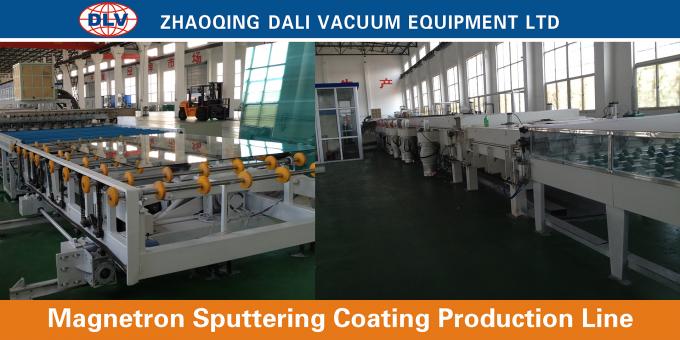 PLC Control Insulating Low E Glass Coating Production Line 5